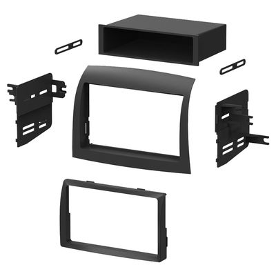 Xscorpion Car Stereo Radio Install Dash Kit with Pocket Compatible with Toyota Sienna Van 2004 2005 2006 2007 2008 2009 2010