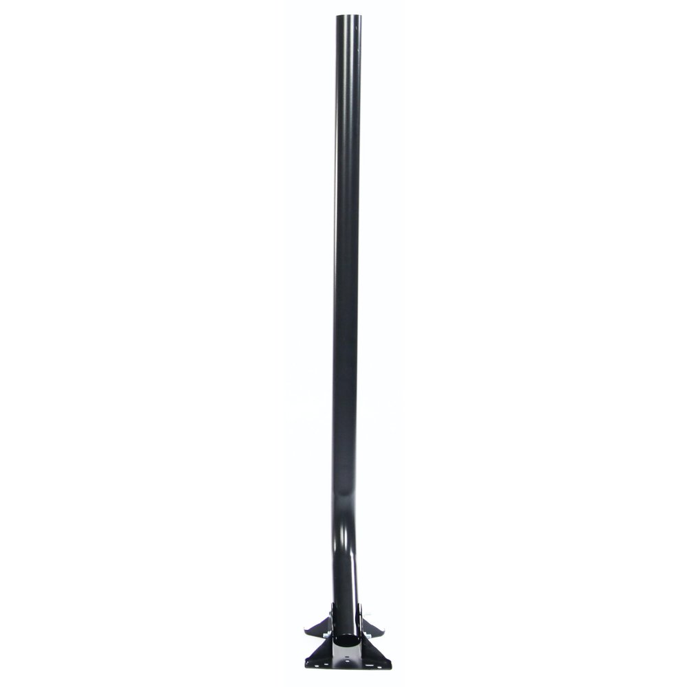 Antennas Direct ClearStream Universal Mast, 40-inch w/Hardware & Pivoting Base  All-Weather Powder-Coated Steel Pole & Base, Easy Install (Black)