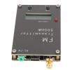 FM Transmitter, 2000M Aluminum Alloy 500mW FM Transmitter 88108MHz with LCD Screen for FM Radio view 2