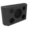 Memphis MM1024 10" Marine Subwoofer and SRXPT SRX 4" Pro Tweeters and SRXP62V2 SRX Pro 6.5" with All-in-One Enclosure Compatible with Ford Bronco Tailgate view 2