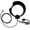 Antennas Direct ClearStream Eclipse Amplified UHF Indoor TV Antenna, Reversible, 50+ Mile Range  w/ 12 ft. Cable, Jolt Switch USB Amplifier view 1