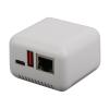 Denash USB 2.0 Network Print Server, Plug and Play LAN USB Print Server Adapter, USB 2.0 Port Network Print Server for Linux 3.4 for Wins or Later, for Android, for iOS view 1