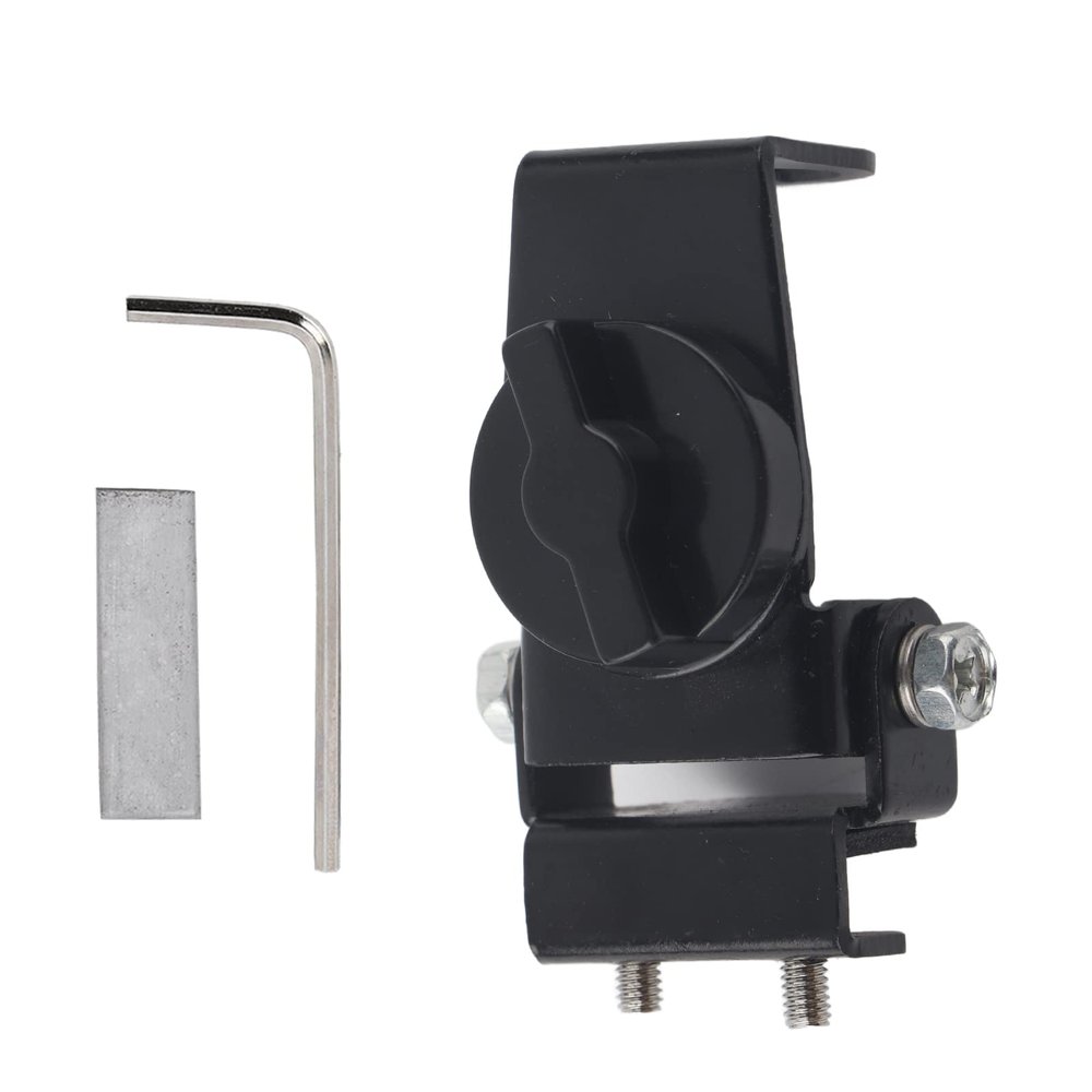 Car Radio Antenna Bracket, 180 Degree Adjustable Antenna Mount Bracket for Car Radio, with Antiscratch Pad, with Installation Kit