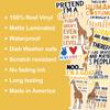 10pcs Giraffe Lover Sticker Sheet, Cute Vinyl Decals for Animal Lovers, Giraffle Fans, and Wildlife Enthusiasts, Waterproof, UV-Resistant, for Laptop, Water Bottle, Journal, Notebook, Phone Case view 3