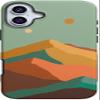 Casely iPhone 16 Plus Case | Endless Peaks | Colorblock Mountain | Compatible with MagSafe | Bold Protective Design view 1