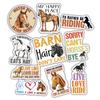 10pcs Horse Lover Sticker Sheet, Graceful and Cute Vinyl Decals for Equestrians, Riders, and Animal Lovers, Waterproof, UV-Resistant, for Laptop, Water Bottle, Journal, Notebook, Phone Case view 1
