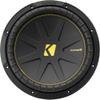 KICKER Subwoofer and Grille Package of 2 Items: 12" CompC Subwoofer DVC 4-ohm with ABS Grille - 50CWCD124 Sub & 43CWR12G Grill view 2