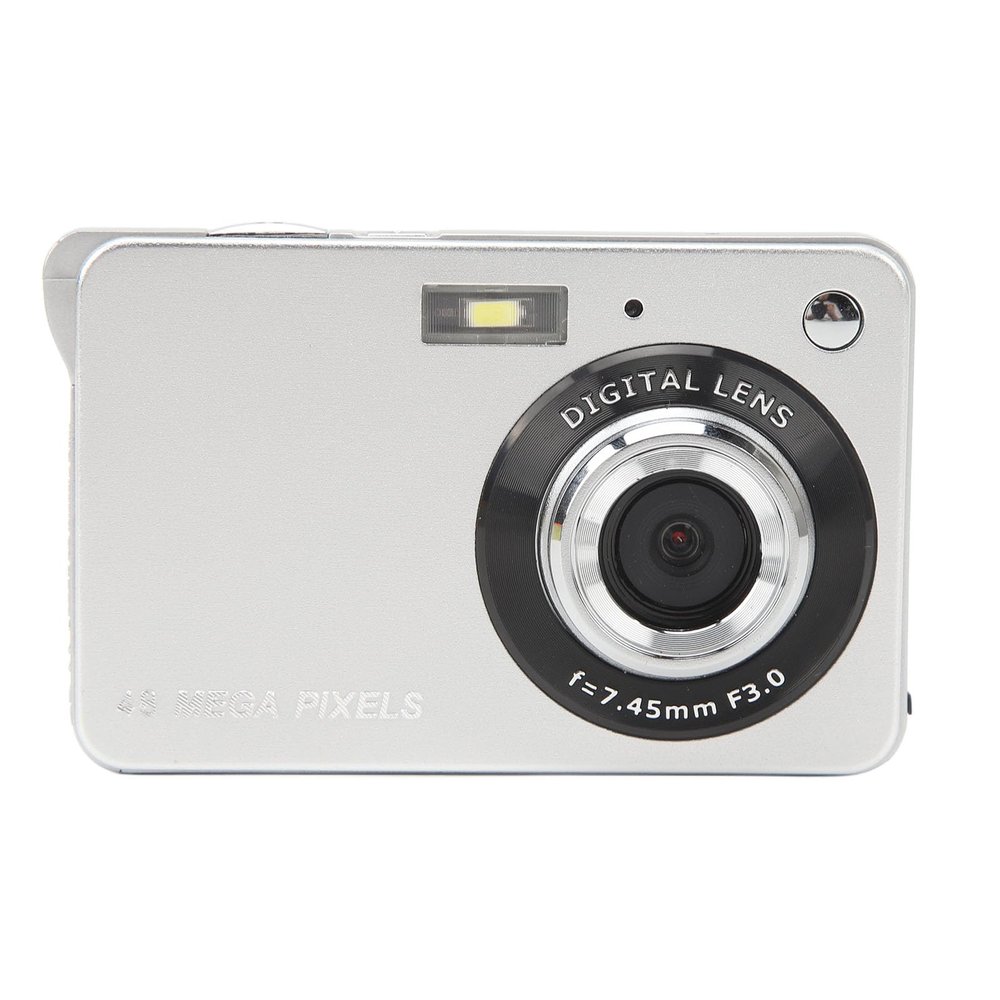 Digital Camera, 8X Digital Zoom Digital Camera 2.7 Inch TFT Screen Autofocus with Wristband for Vlogging for Teens