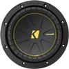 KICKER Subwoofer and Grille Package of 2 Items: 8" CompC Subwoofer SVC 4-ohm with ABS Grille - 50CWCS84 Sub & 43CWR8G Grill view 2