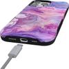 Casely iPhone 16 Pro Max Case | Tie Dying Over You | Purple Marble | Compatible with MagSafe | Bold Protective Design view 2