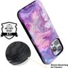 Casely iPhone 16 Pro Max Case | Tie Dying Over You | Purple Marble | Compatible with MagSafe | Bold Protective Design view 4