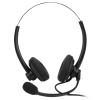 Adjustable Length Noise Cancelling Telephone Headphone Customer Service Headphone Smart Device for Mobile Phone Tablet Computer view 1