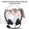 Adjustable Length Noise Cancelling Telephone Headphone Customer Service Headphone Smart Device for Mobile Phone Tablet Computer view 4