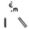 CAMVATE Aluminum C-Clamp + Long Cheese Plate + Aluminum Alloy Camera Handle Grip view 1