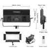 300W RGB LED Video Light Professional Continuous Output Lighting Full Color 2800K-9990K, DMX Remote Control Panel Light for Film Video Studio (300W) view 4