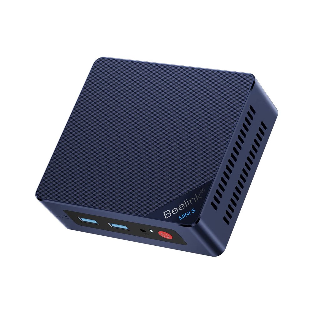 Beelink Mini PC, Mini S13 Mini Computer Intel Twin Lake N150(up to 3.6GHz), Desktop Computers 16G DDR4 RAM 1TB PCIe3.0 SSD, Small PC 4K UHD Dual HDMI/Wifi6/BT5.2 for Office/Home/HTPC/W11 Home
