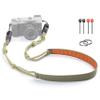 PGYTECH Camera Shoulder Strap Air for Mirrorless Quick Release Camera Strap Leather-like Surface with Braided Ropes Adjustable Neck Strap Light for Sony ZV-E10 for Canon G7 X, Grass Green view 1