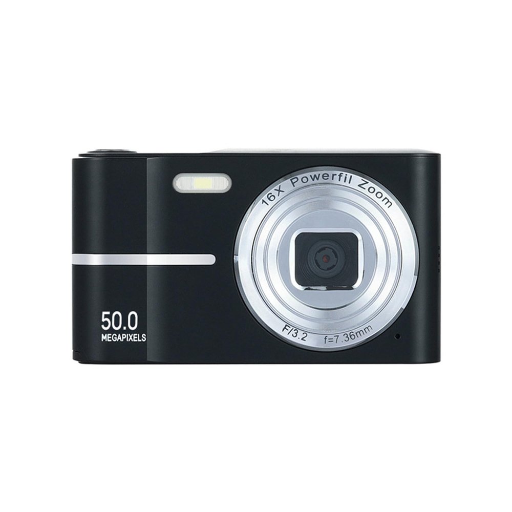 4k Digital Camera Compact Mini Camera for Photography, Vlogging Camera with 4400Megapixels, Anti-Shake, 2.4in LCD Screen, 16x Digital Zoom, Continuous Shooting, Professional Video Camera, Cool Stuff