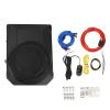 Akozon Car Sound Subwoofer, 10 Inch Active Subwoofer Ultra Thin 800W 2.5 Ohms Under Seat Powered Car Subwoofer with Controller for Vehicle Sound System view 2