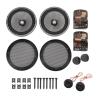Akozon Car Stereo Speaker System, 6.5inch Crossovers Tweeters Set High Fidelity Component Speaker System Sensitive for Home Car view 1