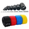 Spiral Protector 1 Meter Winding Cable Cover 8mm 10mm 15mm 20mm 25mm 30mm Line Protector Pipe Protection Tube Spiral Wrap Wire Organizer Wraps Cable(Blue,30mm Inside Diameter) view 2