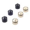 4pcs 33mm Aluminium Alloy Speaker Spike Pad Shockproof Stand Isolation Feet Base view 1