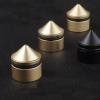 4pcs 33mm Aluminium Alloy Speaker Spike Pad Shockproof Stand Isolation Feet Base view 2