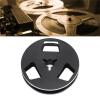 Denash Open Reel Sound Tape Takeup Reel, Aluminum Alloy 1/4 2.5 Inch Empty Tape Reel Low Noise 3 Hole Opening Machine Part Fine Machined for Reel To Reel Tape Player (Black), Denashq7h81xg05a-11 view 3