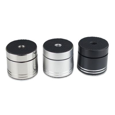 DirectNine Basics 4pcs 33mm Aluminium Stainless Steel Speaker Spike Pad Isolation Base Stand Feet
