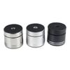 DirectNine Basics 4pcs 33mm Aluminium Stainless Steel Speaker Spike Pad Isolation Base Stand Feet view 1