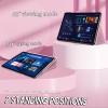 CASZONE Case for iPad Pro 11 inch 2024 M4(5th Generation) with Pencil Holder & Right Magnetic Attachment Pencil Charging,PU Leather Bifold Stand Tablet Cover with Auto Sleep/Wake,Pink view 4