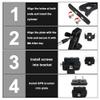 REARACE GPS Mount Bracket Bundle with GPS Mount Bracket Fit for Slingshot Base/SL/SL LE/SLR/SLR LE/GT/GT LE view 2