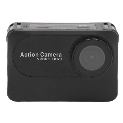 Action Camera, Sports Camera LED Indicator 170 Degree Wide Angle 2.0 Inch Display 1080P for Cycling for Diving