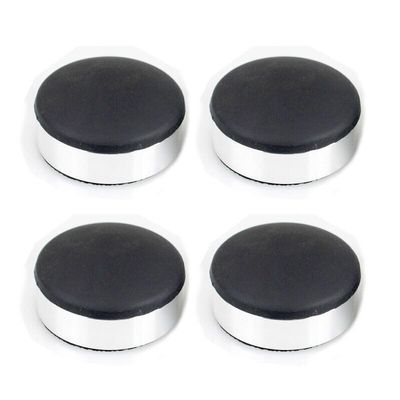 4pcs Aluminium Speaker Spike Pad Amplifier Isolation Stand Feet Base Pad 40x20mm