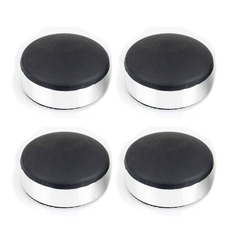 4pcs Aluminium Speaker Spike Pad Amplifier Isolation Stand Feet Base Pad 40x20mm