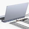 Baseus Laptop Docking Station, 4K Multitasking Docking Station with 2 HDMI+DP, PD, 3 USB-A, RJ45, Audio, TF/SD Card Reader, USB Hub Compatible for MacBook/Dell/HP/Surface/Lenovo view 1