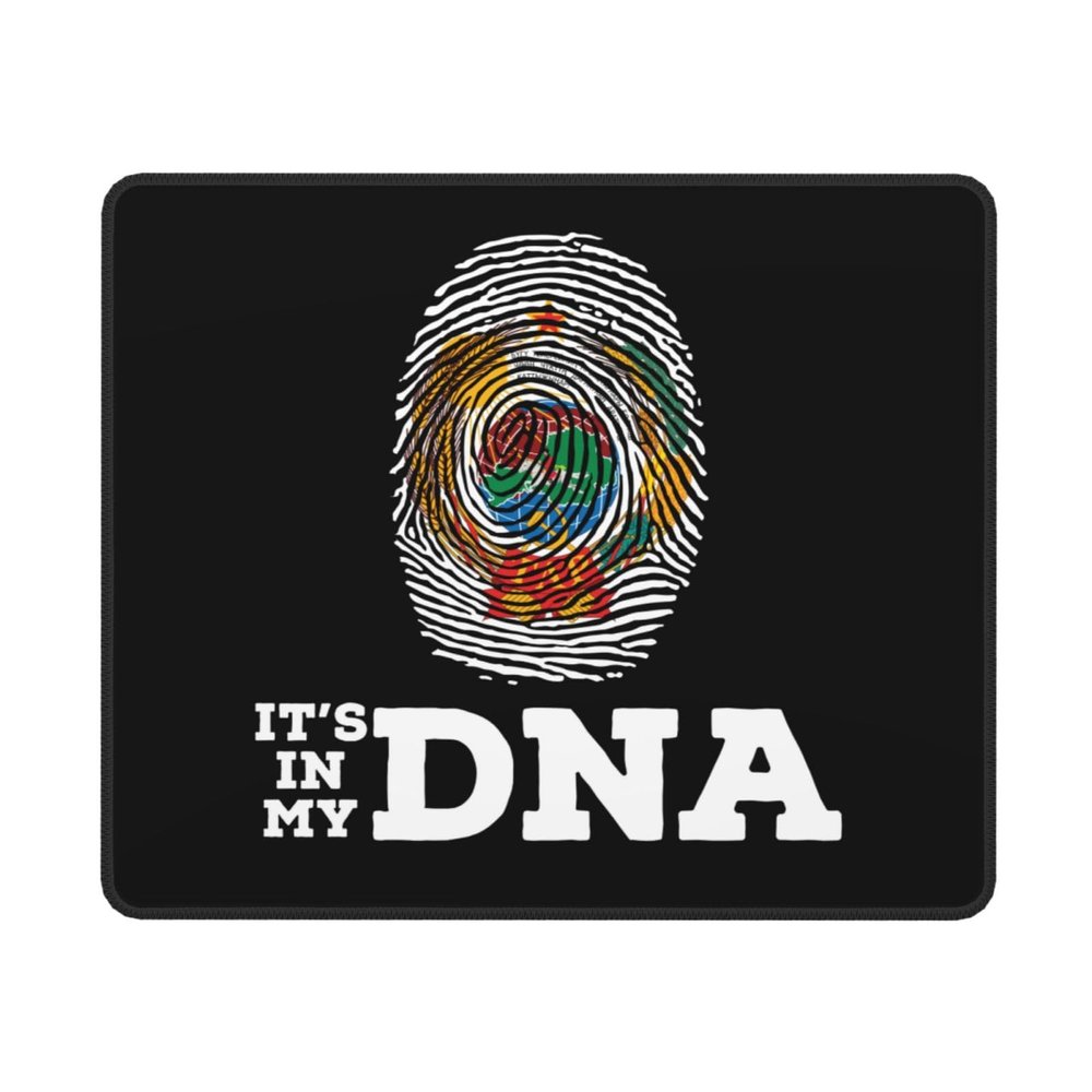 Emblem of The Tuvan People's Republic It's in My DNA Mouse Pad Non-Slip Rubber Base 10x12 in Square Waterproof Mouse Pad for Laptop Office Desk Accessories Mouse Pad