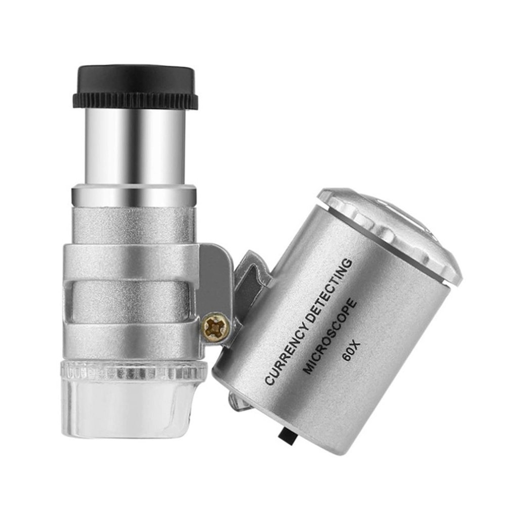 Digital Microscope with LED Lights & Detection Magnification Storage Bag Excellent for Home & Outdoor Use