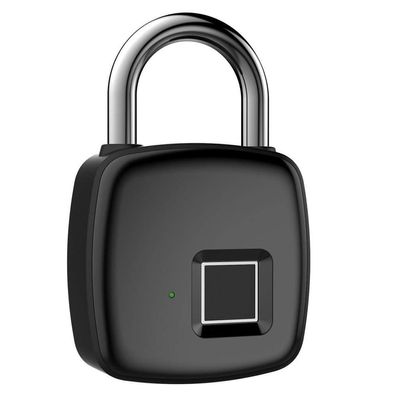 P30 Smart Fingerprint Padlock Keyless USB Rechargeable Quick Unlock Door Lock Metal Self Developing Chip