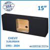15" Single Solo Baric Sealed Sub Box Expedition 1996-2024 Subwoofer Enclosure Speaker Box Ground Shaker Speaker Box Stereo Subwoofer Box Enclosure Car Audio Home Audio Ground-Shaker view 2