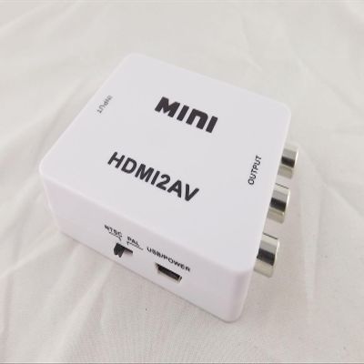 DirectNine Basics HDMI-compatible to Audio Video AV CVBS Adapter Converter Mini Composite