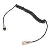 Microphone Cable Replacement, Convenient Portable Radio Microphone Extension Cable ABS and Aluminum Alloy for Radio view 2