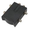 Denash TV Amplifier, TV Amplifier 2 in 4 Out Integrated Equalizer Lossless Stable for Antenna TV, Denash6ogzx3y2ch view 3