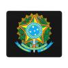 Coat of arms of Brazil Mouse Pad Non-Slip Rubber Base 10x12 in Square Waterproof Mouse Pad for Laptop Office Desk Accessories Mouse Pad view 1