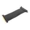 PCIE Extension Cable, PCIE 4.0 X16 Cable High Shielding Property 180 Degree Plug and Play Efficient 128Gbps Professional for Graphics Card (40cm) view 2