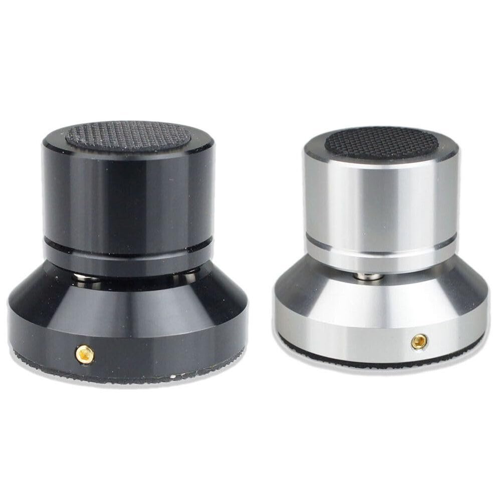 4X 50x45mm Aluminium Speaker Spike Pad Steel Ceramics Ball Isolation Stand Feet