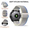 Chinber 22mm Nylon Stretchy Band for Garmin Fenix 6 Pro/6/7/7 Pro/5/5 Plus Band, Soft Smartwatch Band for Forerunner 935/945/955,for Instinct/2/Approach S60/S70-47mm, Descent G1/Epix 2/Epix Pro 47mm view 4