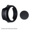 JJC EW-63C Reversible Lens Hood & 2-Pack 58mm Lens Cap Cover for Canon EOS Rebel T8i T7i T6i T5i SL3 SL2 90D 80D 70D 77D with Kit Lens EF-S 18-55mm f/3.5-5.6 is STM or EF-S 18-55mm f/4-5.6 is STM Lens view 2