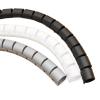 spiral protector Cable Spiral Winder Cord Protector Tube Cable Wire Storage Wrap Organizer Flexible Wire Management Pipe wraps cable(Black,ID 8mm 1.5 Meter) view 4