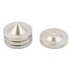 3pcs 49mm Stainless Steel Speaker Damping Spikes Stand Feet Isolation Base Pads view 1